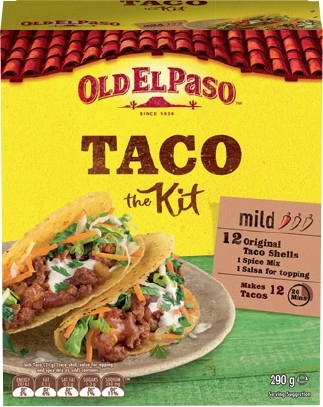 Old El Paso Dinner Kit 290-520g Selected Varieties