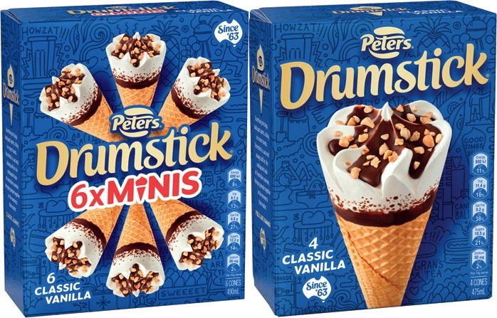 Peters Drumstick 4-6 Pack Selected Varieties