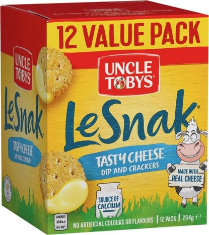 Uncle Tobys Le Snak 12 Pack Selected Varieties