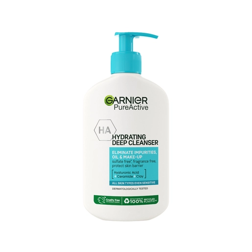 Garnier PureActive Hydrating Deep Cleanser 250mL