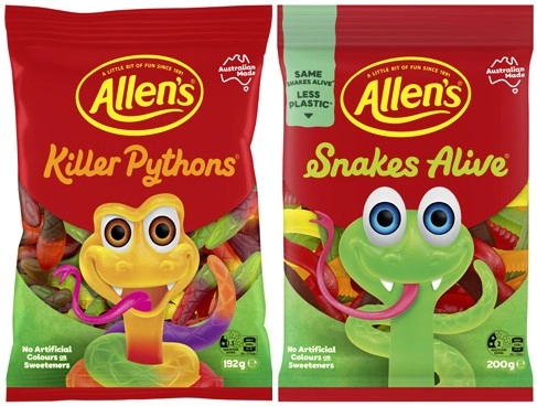 Allen's Lollies 140g-200g