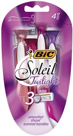 Bic Soleil Twilight Lavender Razors 4 Pack