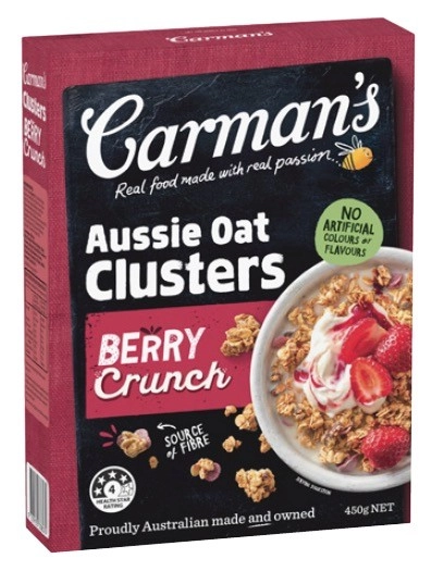 Carman's Crunchy Clusters 450g