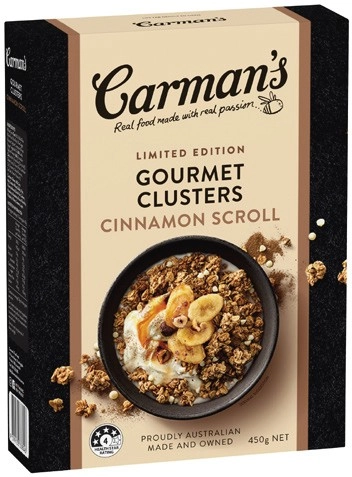 Carman's Gourmet Clusters 450g