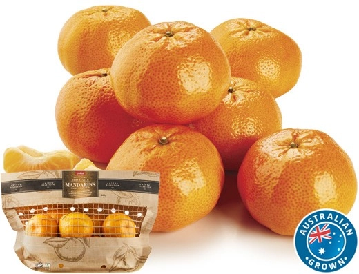 Coles Australian Unique Selection Mandarins 800g Pack