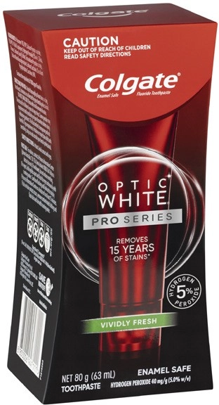 Colgate Optic White Pro Vividly Fresh Toothpaste 80g