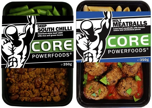 Core Powerfoods Frozen Meal 350g