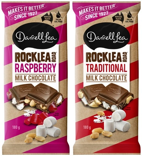 Darrell Lea Block Chocolate 160g-180g