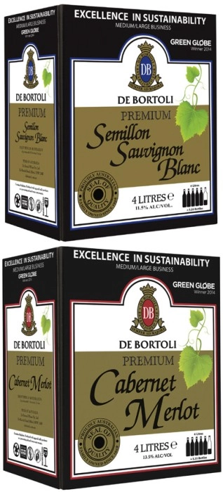 De Bortoli Premium Sem Sauv Blanc & Premium Cabernet Merlot 4 Litre Casks