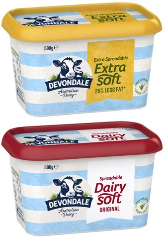 Devondale Spreadable Blend Tub 500g