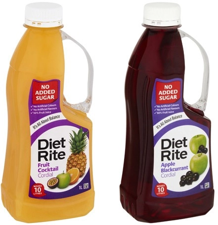 Diet Rite Cordial 1 Litre