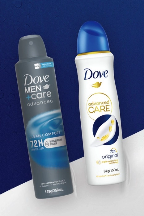 Dove Advanced Care Antiperspirant Aerosol Deodorant 250mL