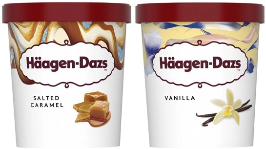 Häagen-Dazs Tub 420mL-457mL