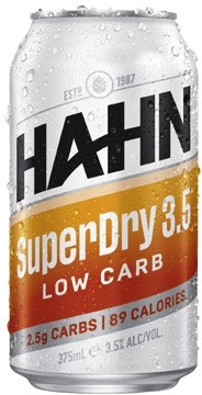 Hahn Super Dry 3.5 Block Cans 30x375mL