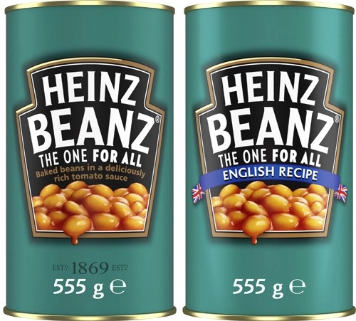 Heinz Baked Beanz or Spaghetti 535g-555g