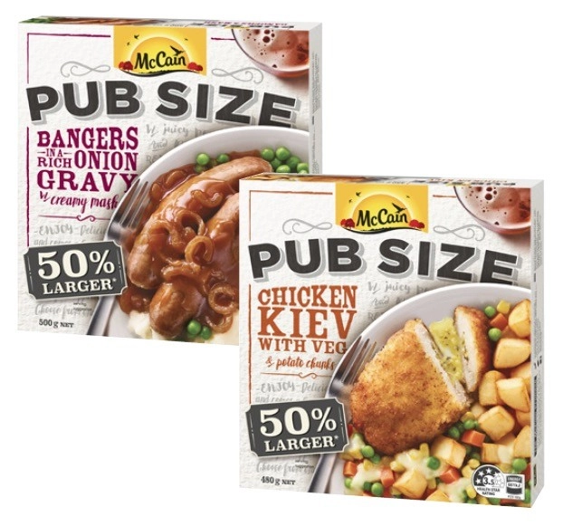 McCain Pub Size Meal 480g-500g