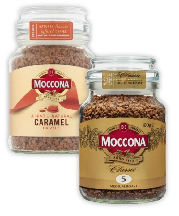 Moccona Freeze Dried Instant Coffee 95g-100g