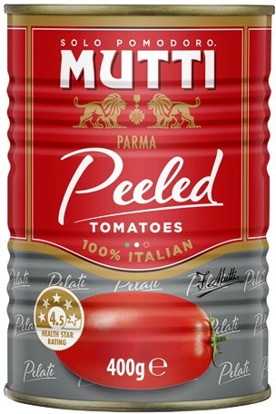 Mutti Whole Peeled Tomatoes 400g