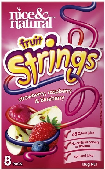 Nice & Natural Fruit Strings 136g