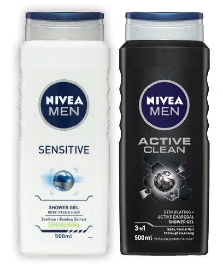 Nivea Men Shower Gel 500mL