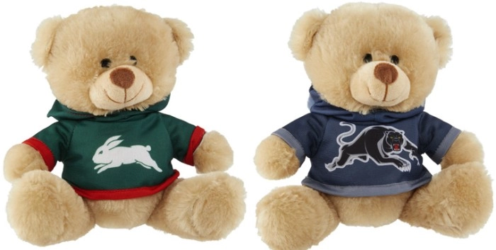 NRL Hooded Plush Bear