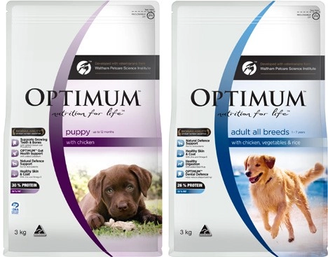 Optimum Dry Dog Food 2.5kg-3kg