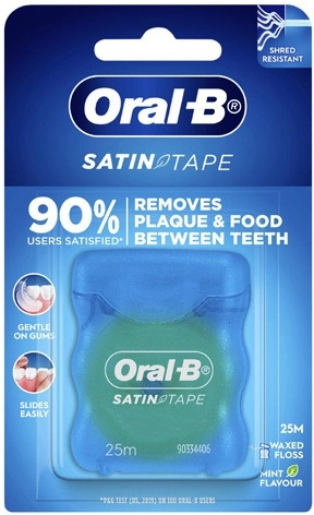 Oral B Satin Tape Mint Floss 25m