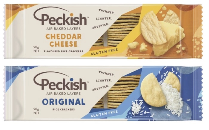 Peckish White Rice Crackers 90g