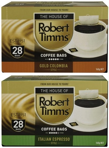 Robert Timms Coffee Bags 24 Pack-28 Pack