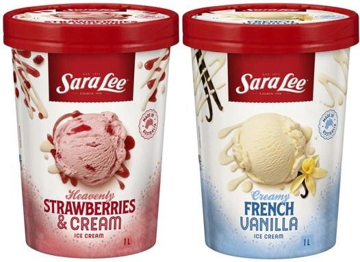 Sara Lee Ice Cream 1 Litre