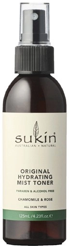 Sukin Facial Hydrating Mist Toner 125mL