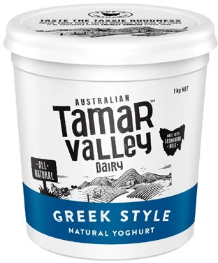 Tamar Valley Dairy Greek Style Yoghurt 1kg