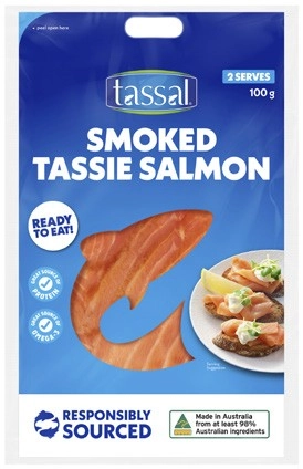 Tassal Smoked Salmon 100g