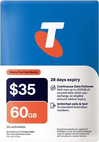 Telstra $35 SIM Kit