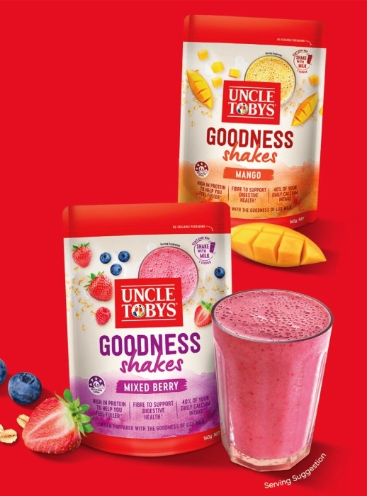 Uncle Tobys Goodness Shake 140g