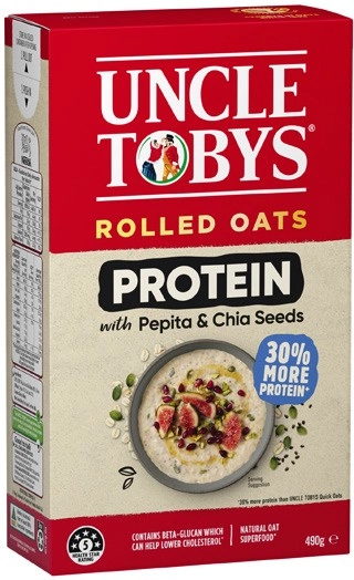 Uncle Tobys Protein Loose Oats 490g