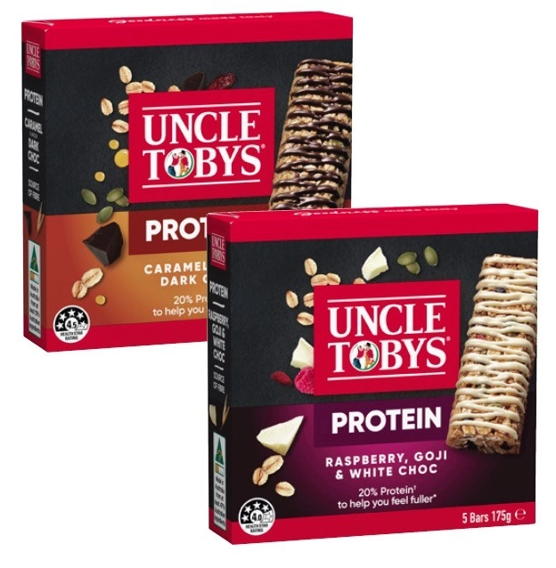 Uncle Tobys Protein Muesli Bar 175g