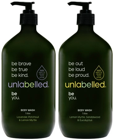 Unlabelled Body Wash 1 Litre