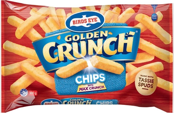 Birds Eye Golden Crunch Chips 900g Selected Varieties