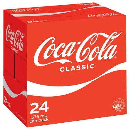 Coca-Cola 24x375mL Selected Varieties