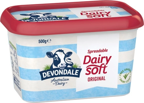 Devondale Spreadable Butter 500g Selected Varieties