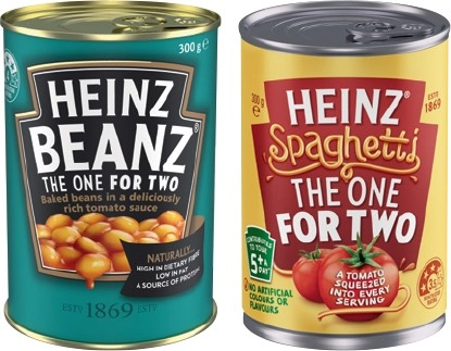 Heinz Beanz or Spaghetti 300g Selected Varieties