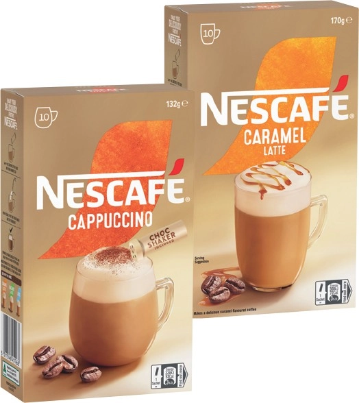 Nescafé Coffee Sachets 8-10 Pack Selected Varieties