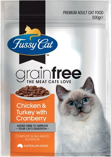 V.I.P. Fussy Cat Grain Free Cat Food 500g Selected Varieties