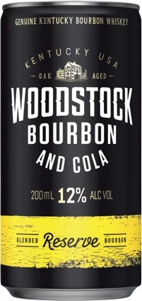 Woodstock & Cola Reserve 12% 4 Pack