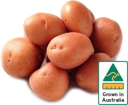 Australian Red Washed Potatoes 2kg Bag