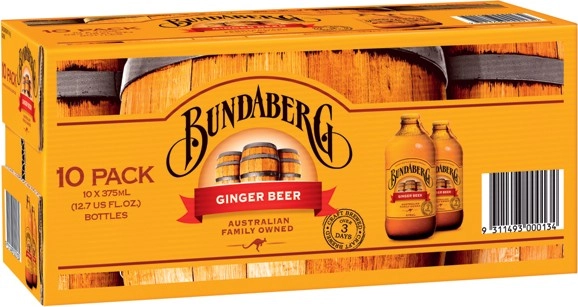 Bundaberg 10x375mL Selected Varieties