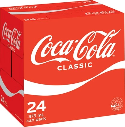 Coca-Cola 24x375mL Selected Varieties