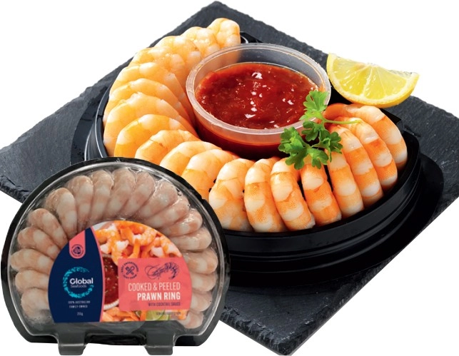 Global Seafoods Prawn Ring 255g