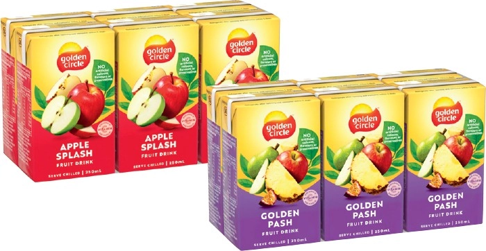 Golden Circle Fruit Drink 6x250mL Selected Varieties